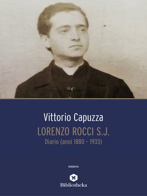 cover image of Lorenzo Rocci s.J.